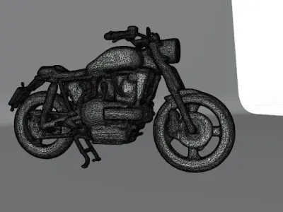 classic motor 3D model