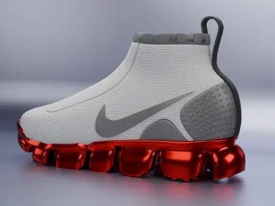 Nike vapor mars - red 3D model
