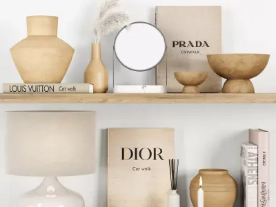 decorative set Vol008 zara home items 3D model