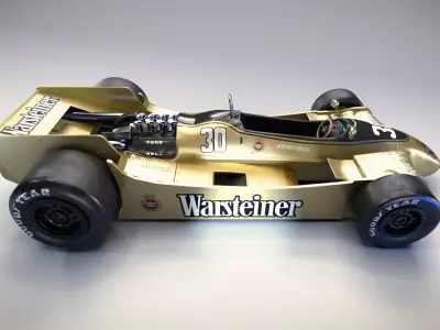 Arrows A2 - 1979 Formula 1 Car - Vintage  Low-poly 3D model
