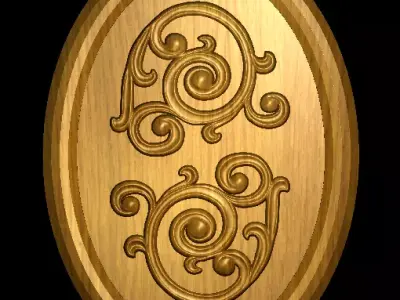 door panel  decoration  3D print model