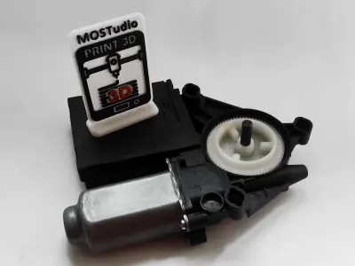 VAG window regulator gear 1K0959792J 3D print model