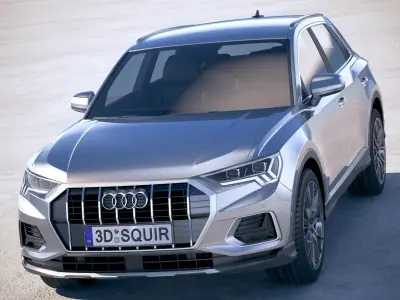 Audi Q3 2019 3D model