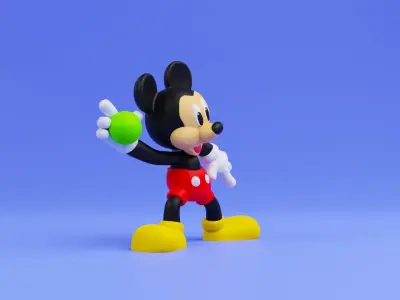 Mickey Mouse 3d print model 3D print model
