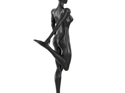 Abstract female mannequin 69 3D model