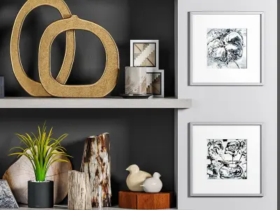 decorative set -29 3D model