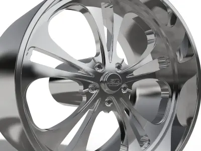 BILLET SPECIALATIES SLG05 WHEEL  3D print model