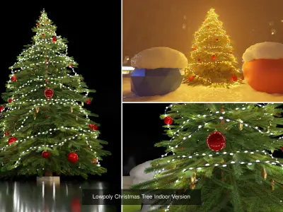  Christmas Stuff 3D Model Collection