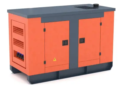 Diesel Generator 3D model