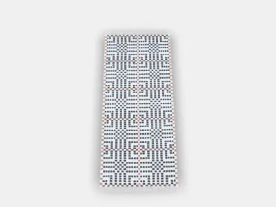 VAMDRUP Rug flatwoven Low-poly 3D model