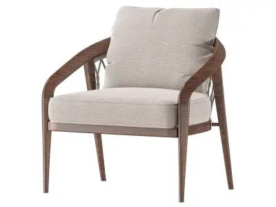 sette garden rako armchair 3D model