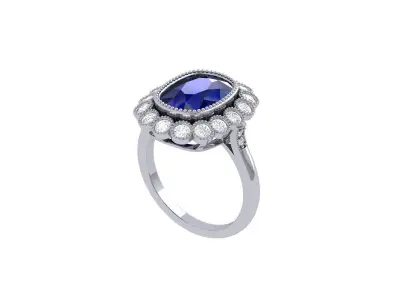 Wedding Ring  3D print model 33