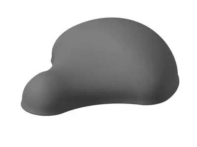 Carbon Fiber Bicycle Saddle 3D model