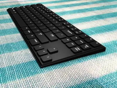keyboard 01 Free 3D model