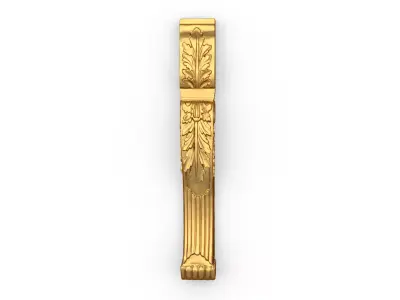 Classic decor ornament carved 77  3D model