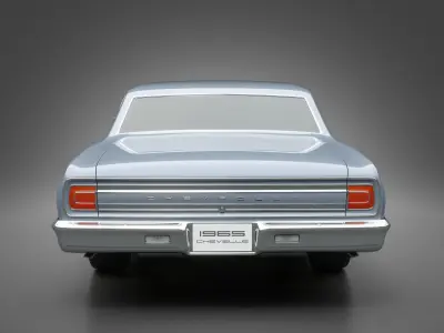 1965 Chevrolet Chevelle Malibu SS 3D model