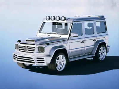 Mercedes AMG G63 Mansory Gronos 2017 Low-poly 3D model