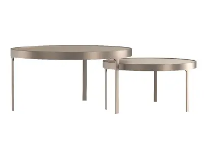 Dover Nesting Coffee Tables 3D model