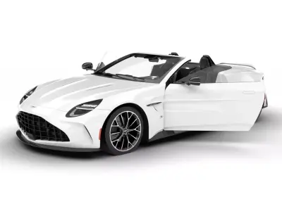 Aston Martin Vantage S Roadster 2026 HQ 3d model 3D model