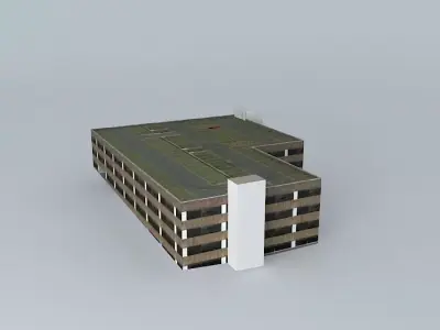 Queensgate car park huddersfield Free 3D model