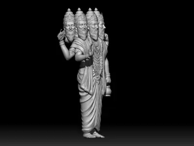 Lord Brahma 3D print model