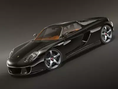 Porsche Carrera GT 3D model