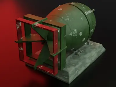 Fallout 4 NukeBomb Free 3D print model