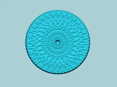 Cookie Mould 08 - Biscuit Silicon Molding 3D print model