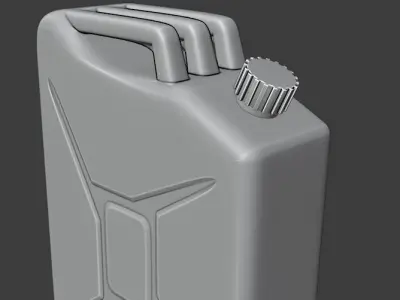 Jerry can Free 3D model