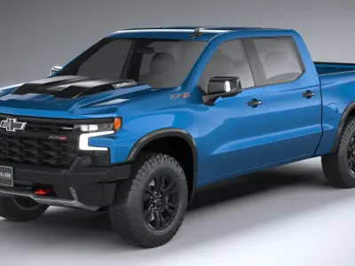 Chevrolet Silverado ZR2 CG 2022 3D model