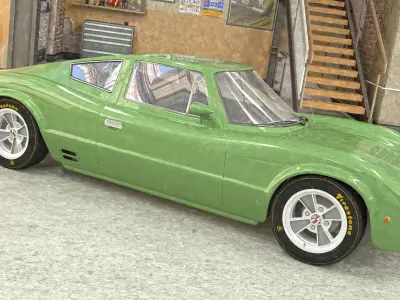 Bianco S 1978 - Brazilian Sport Car 3D print model