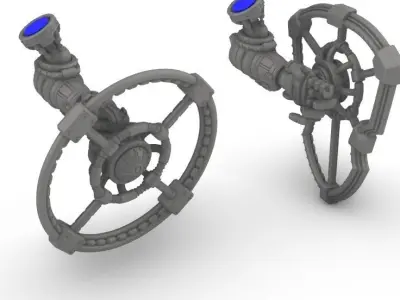 FREE Project Cervantes Upper Arm Adapters For New Factory Kits Free 3D print model