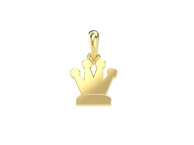 Queen pendant and earrings chess set  3D print model