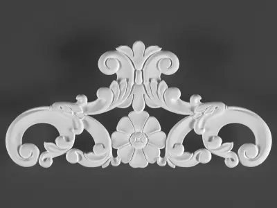 8 ornamental classic decoration 3d model kitbash vol 15 3D model
