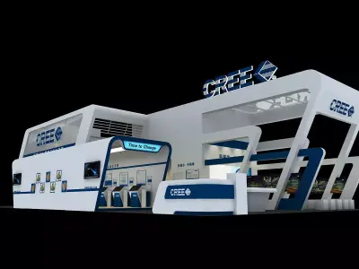 Exhibition - Area - 24X12-3DMAX2012-017 3D model