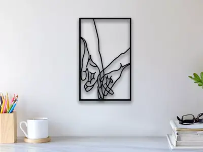 Love Wall Art 3D print model purchase