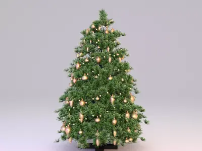 Christmas tree 3D model 42