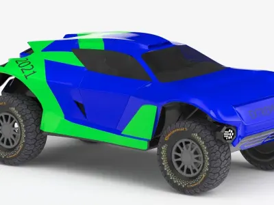 Extreme Off ROAD car 3D model