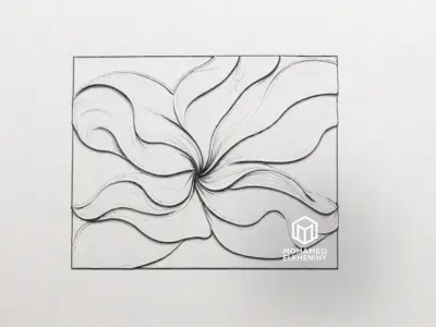 modern panel wall decor set wall relief mural CNC 97 3D model