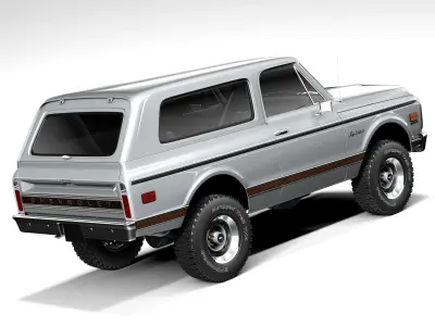 Chevrolet K5 Cheyenne Ranger 1972 3D model