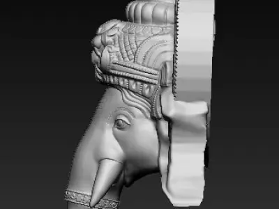 Ganesha Idol 3D Printable model 15 3D print model