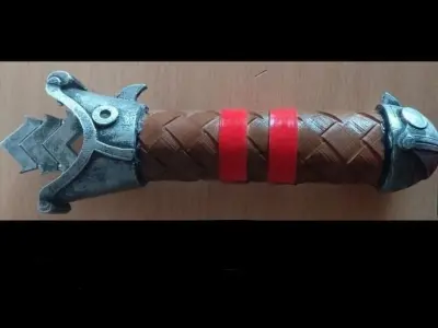 Foldable Hiccup sword 3D print model