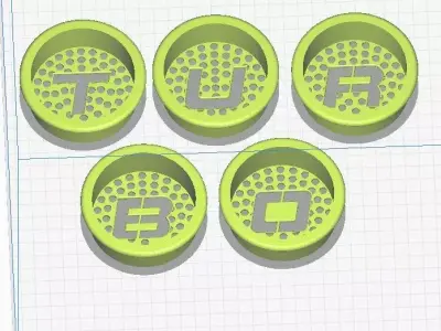 air intake bumper  3D print model