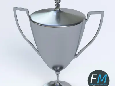 Trophy cup 2 3D model