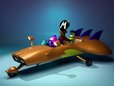 THE IMPOSSI-MOBILE - IMPOSSICAR -THE IMPOSSIBLES 3D print model