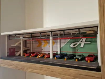 Garage Diorama 1 64 3D print model