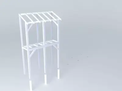 Ramiro porch Free 3D model