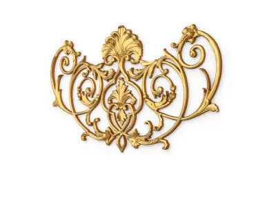 Classic decor ornament 308 3D model
