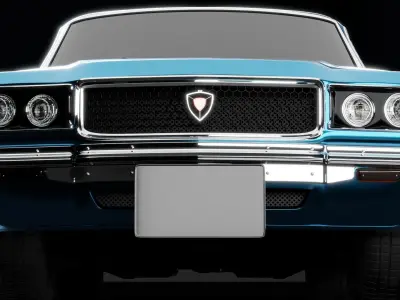 Mazda Rx3 Car Model 3D model