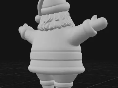 Santa Claus decoration 3D print model